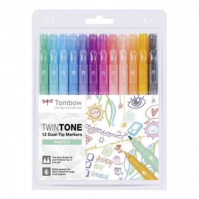 Tombow Twintone dual-tip markers